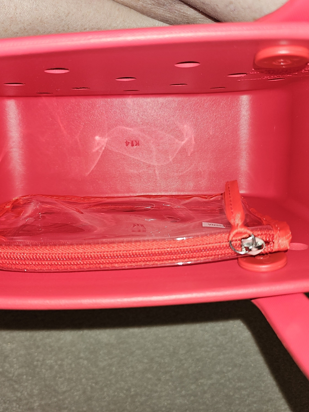 Bogg Bitty Tote NFL Kansas City Chiefs Red Tote Bag - Picture 3 of 6